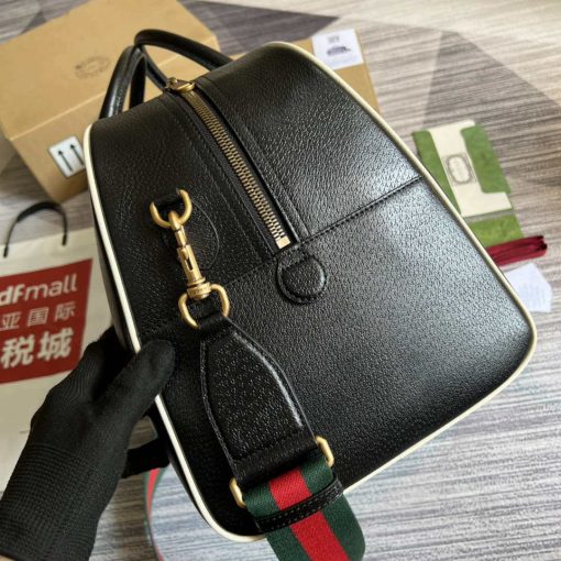 Adidas x Gucci Large Duffle Bag Black - Image 3