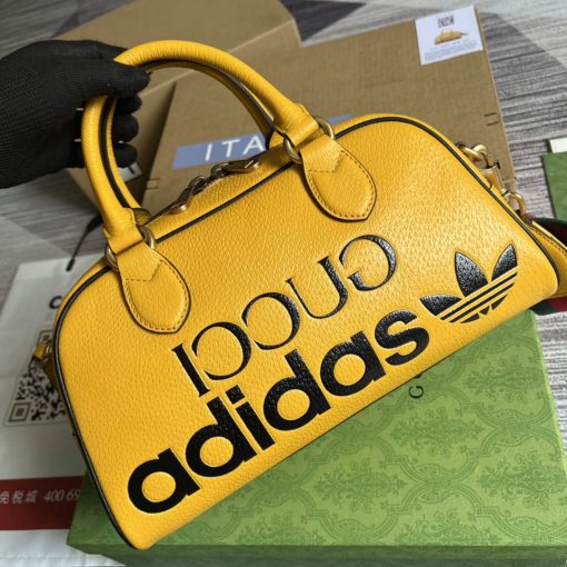 Adidas x Gucci Mini Duffle Bag Yellow