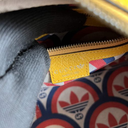 Adidas x Gucci Mini Duffle Bag Yellow - Image 9