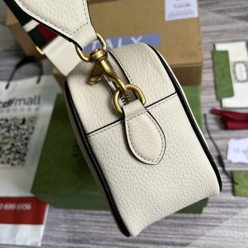 Adidas x Gucci Small Shoulder Bag White Leather - Image 3