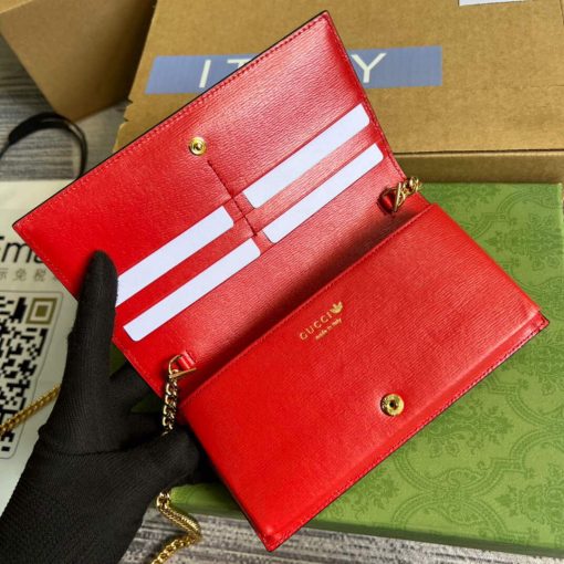 Gucci Adidas x Gucci Wallet With Horsebit Chain - Image 7