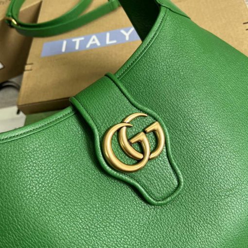 Gucci Aphrodite Medium Shoulder Bag Green - Image 5