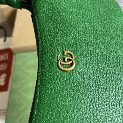 Gucci Aphrodite Shoulder Bag With Double G Green - Image 6