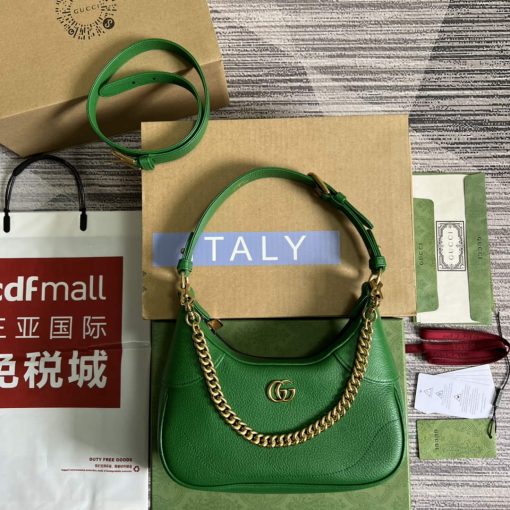 Gucci Aphrodite Small Shoulder Bag Green