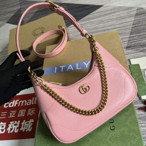 Gucci Aphrodite Small Shoulder Bag Light Pink - Image 4