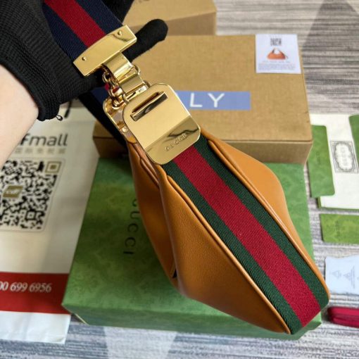 Gucci Attache Small Shoulder Bag Dark Orange - Image 3