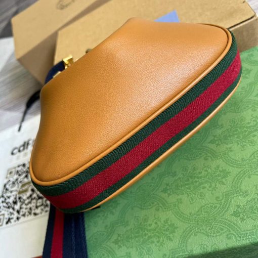 Gucci Attache Small Shoulder Bag Dark Orange - Image 6