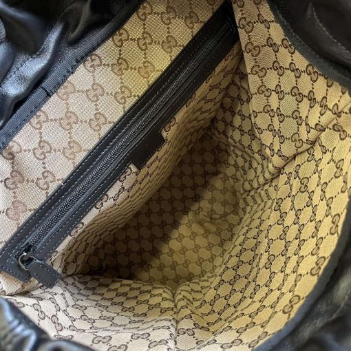 Gucci Backpack With Tonal Double G Black - Image 4