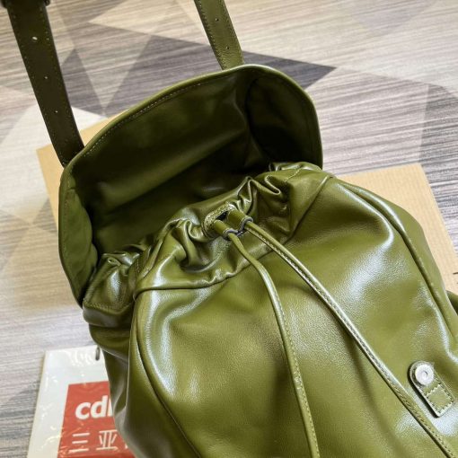 Gucci Backpack With Tonal Double G Forest Green - Image 8