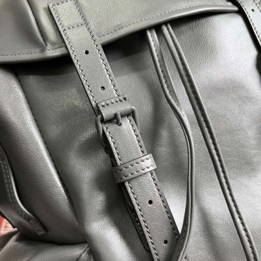 Gucci Backpack With Tonal Double G Gray - Image 6