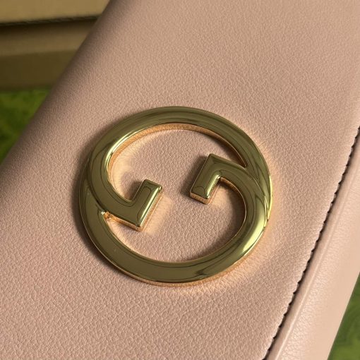 Gucci Blondie Continental Chain Wallet Light Pink - Image 6