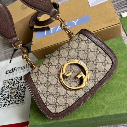 Gucci Blondie Mini Bag Brown - Image 4