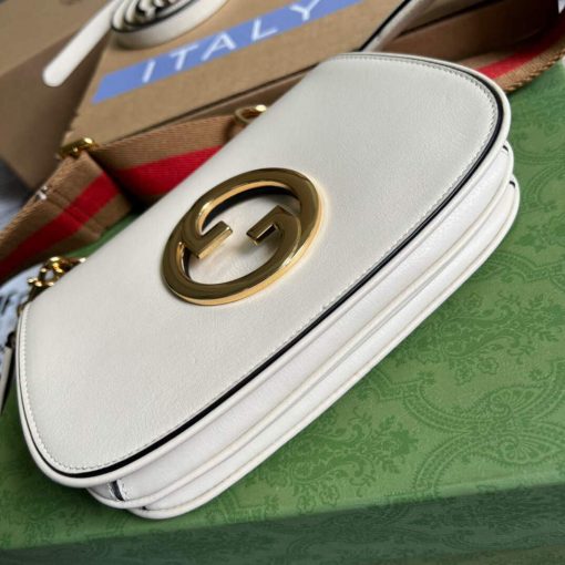 Gucci Blondie Mini Leather Bag White - Image 6