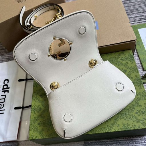 Gucci Blondie Mini Shoulder Bag White - Image 7