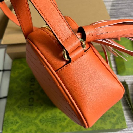 Gucci Blondie Small Shoulder Bag Orange - Image 3