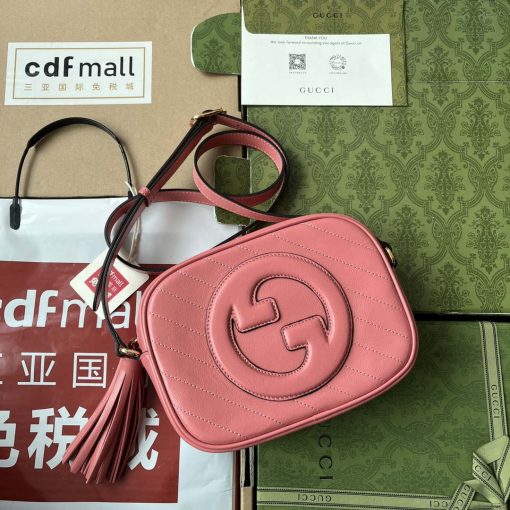 Gucci Blondie Small Shoulder Bag Pink