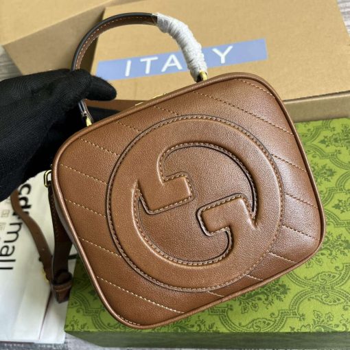 Gucci Blondie Top Handle Bag Cuir - Image 4