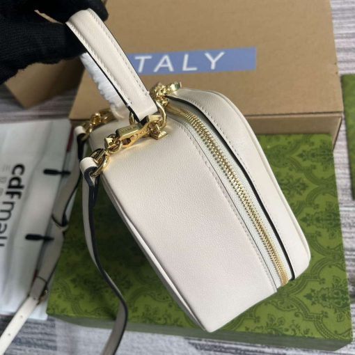 Gucci Blondie Top Handle Bag White - Image 3