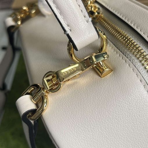 Gucci Blondie Top Handle Bag White - Image 5