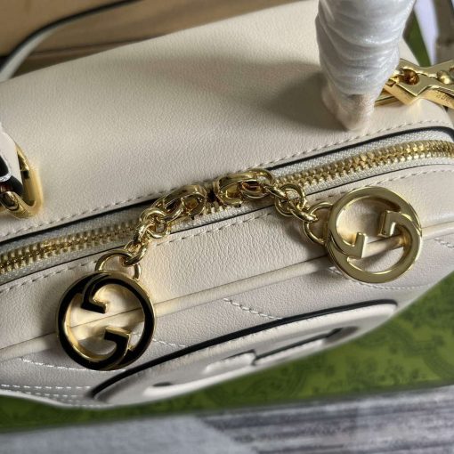 Gucci Blondie Top Handle Bag White - Image 6