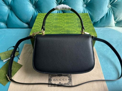 Gucci Blondie Top-handle Bag Black - Image 2