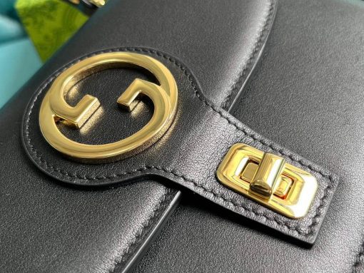 Gucci Blondie Top-handle Bag Black - Image 4