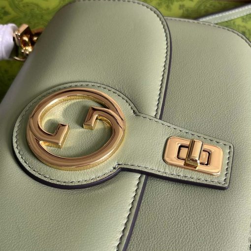 Gucci Blondie Top-handle Bag Light Green - Image 5