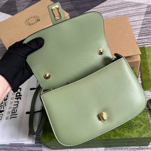 Gucci Blondie Top-handle Bag Light Green - Image 7