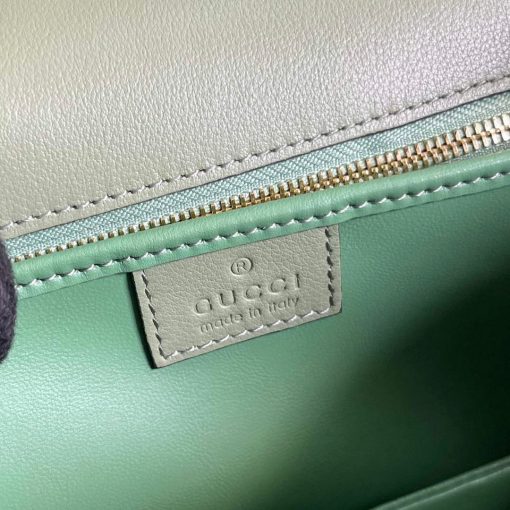 Gucci Blondie Top-handle Bag Light Green - Image 9