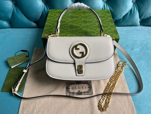 Gucci Blondie Top-handle Bag White