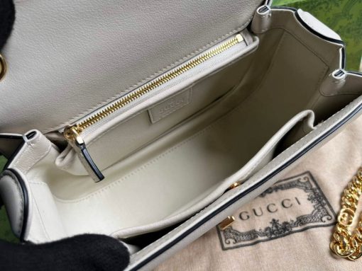 Gucci Blondie Top-handle Bag White - Image 8