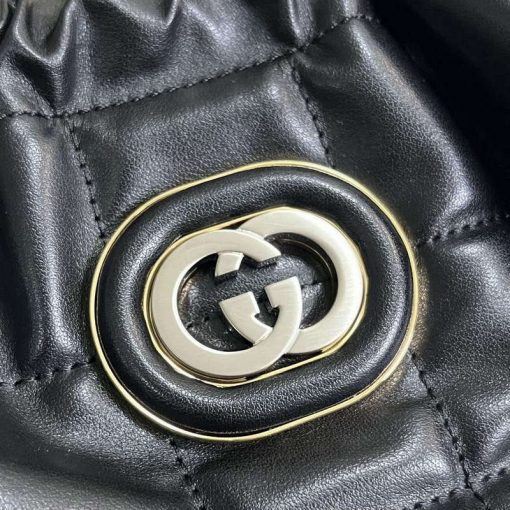 Gucci Deco Medium Tote Bag Black - Image 8