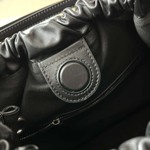 Gucci Deco Medium Tote Bag In Black Leather - Image 6