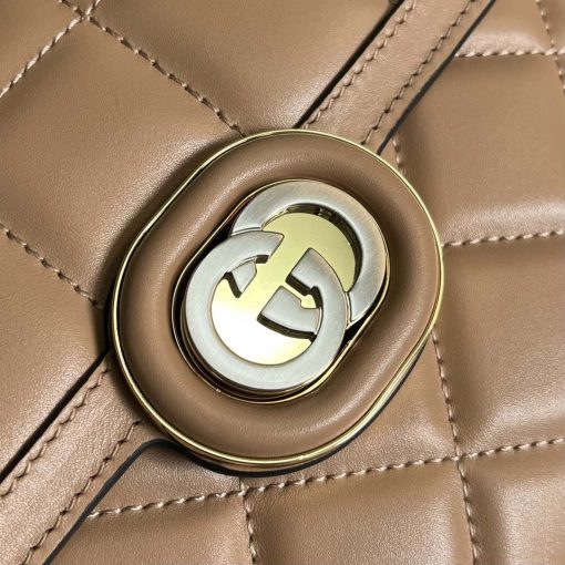 Gucci Deco Mini Shoulder Bag Rose Beige - Image 4