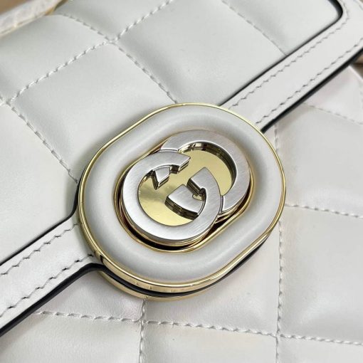 Gucci Deco Mini Shoulder Bag White - Image 5