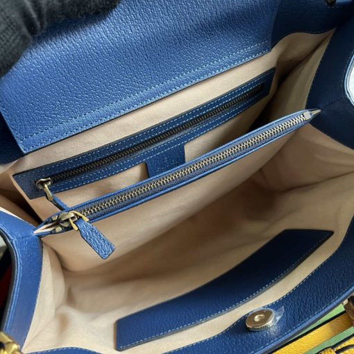 Gucci Diana Medium Tote Bag Blue - Image 9