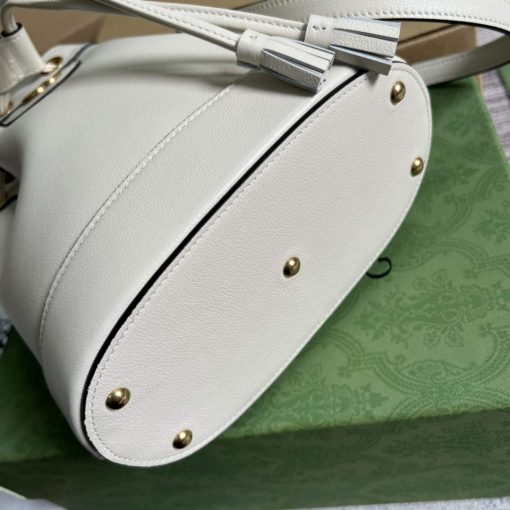 Gucci Diana Mini Bucket Bag White - Image 7