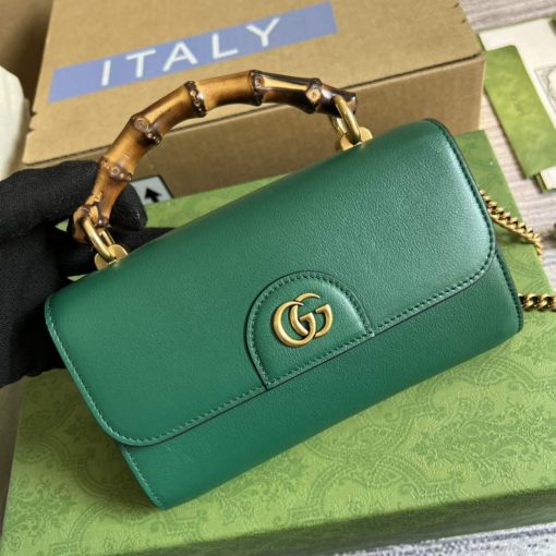 Gucci Diana Mini Shoulder Bag Green