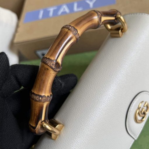 Gucci Diana Mini Shoulder Bag White - Image 7