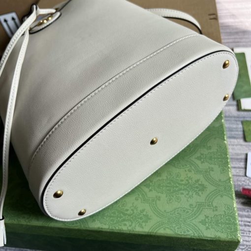 Gucci Diana Small Bucket Bag White - Image 7