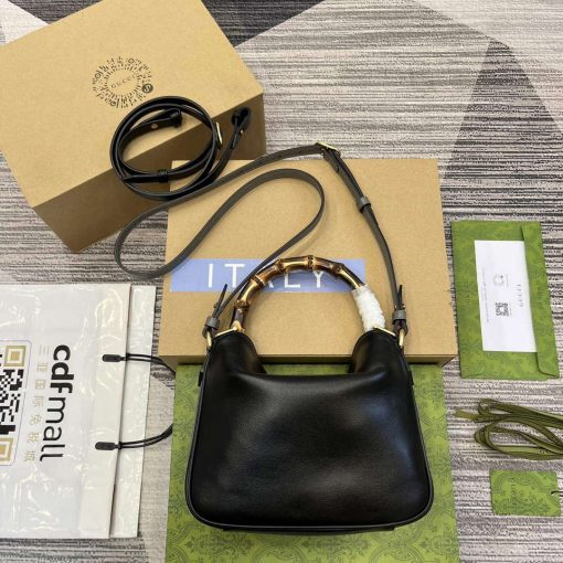 Gucci Diana Small Shoulder Bag Black - Image 7