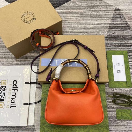 Gucci Diana Small Shoulder Bag Orange - Image 2