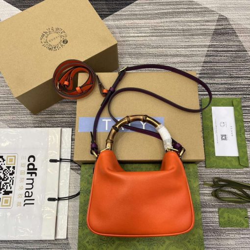 Gucci Diana Small Shoulder Bag Orange