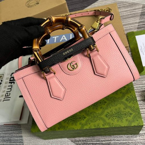 Gucci Diana Small Shoulder Bag Pink - Image 4