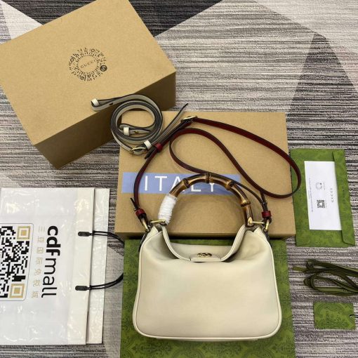 Gucci Diana Small Shoulder Bag White - Image 2