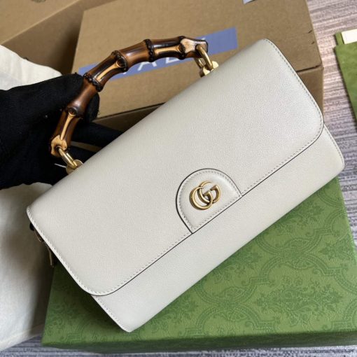 Gucci Diana Small Shoulder Bag White