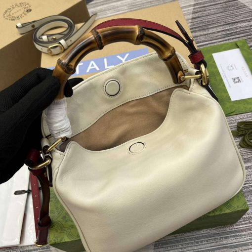 Gucci Diana Small Shoulder Bag White - Image 8