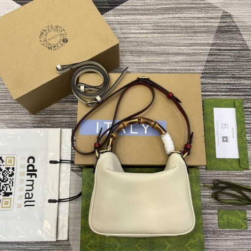 Gucci Diana Small Shoulder Bag White