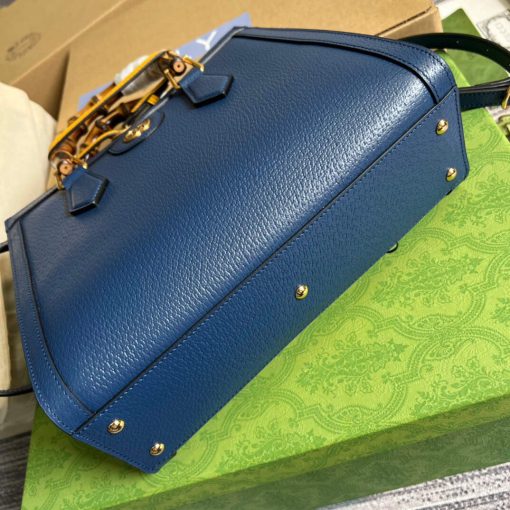 Gucci Diana Small Tote Bag Blue - Image 6