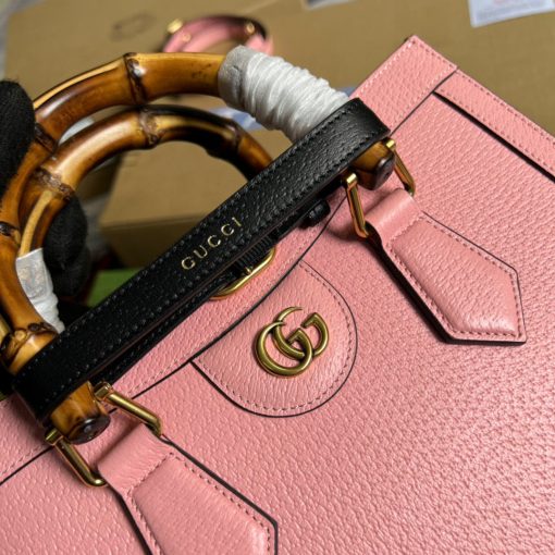 Gucci Diana Small Tote Bag Pink - Image 5